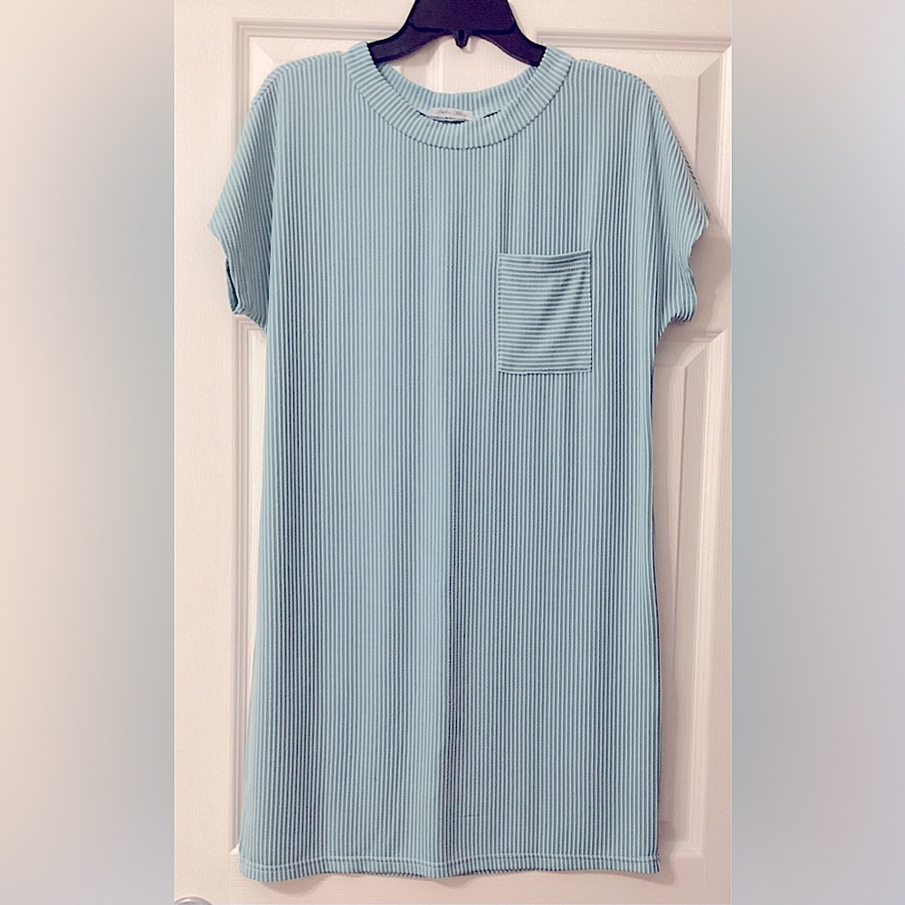Boutique Shift Dress, Blue, Small